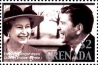 With Queen Elizabeth II