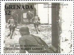 German troops move up to counterattack