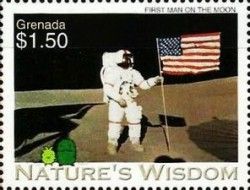 First man on the moon