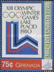 Poster for 1980 Lake Placid Winter Olympics