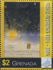 Poster for 1948 St. Moritz Winter Olympics