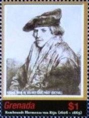 Young man in velvet cap