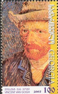 Self Portrait of Vincent Van Gogh