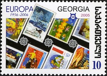 Georgian Europa Stamps