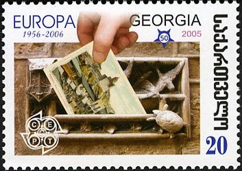 Postcard in Postbox