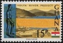 Dam and Lake Volta.