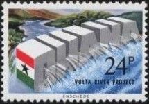 "Ghana” Forming Dam