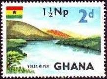 Volta River surcharged