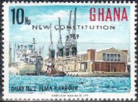 Quay No. 2, Tema Harbor - overprinted