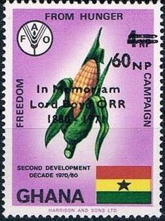Corn and Emblem-Overprinted