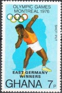 Shot Put - Winners overprinted