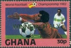 Soccer Players overprinted