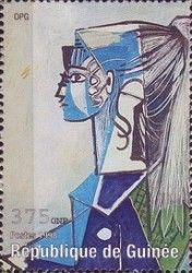 'Portrait of Sylvette David in Green Chair', 1954
