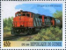 CN Gp40 2w #9666 (Ontario)
