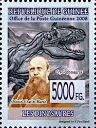 Othniel Charles Marsh and Cryolophosaurus
