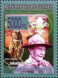 Stygian Owl (Asio stygius), Robert Baden-Powell