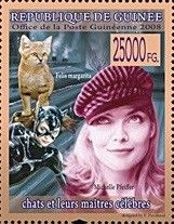 Michelle Pfeiffer and Felis margarita