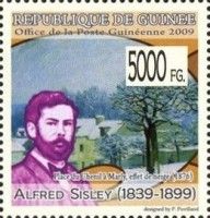 "The Place du Chenil at Marly", by Alfred Sisley