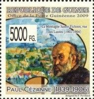 "La Montagne Saint-Victoire, vue de Lauves", by Paul Cezanne