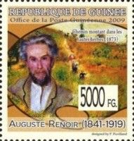 "Chemin Montant dans les Hautes Herbes" (1873), by A. Renoir