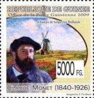"Chemps de Tulipes en Hollande", by Claude Monet