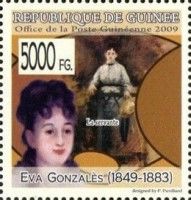 "La Servante", by Eva Gonzales