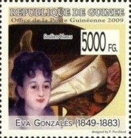 "Souliers blancs", by Eva Gonzales