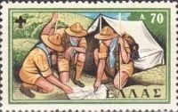 Scouts reading a map