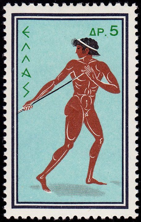 Rome 1960 - Javelin thrower