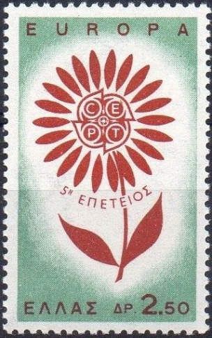 EUROPA/CEPT 22 Flower petals (22 member countries)