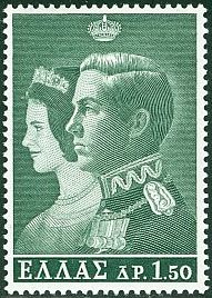 King Constantine and Anne-Marie Princess of Denmark