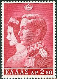 King Constantine and Anne-Marie Princess of Denmark