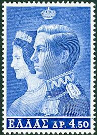 King Constantine and Anne-Marie Princess of Denmark