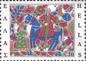 Horseman on Embroidery