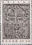 Wood-carved Cross and Angels