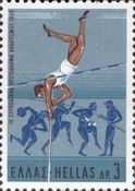 Pole vault and ancient Pentathlon in the background