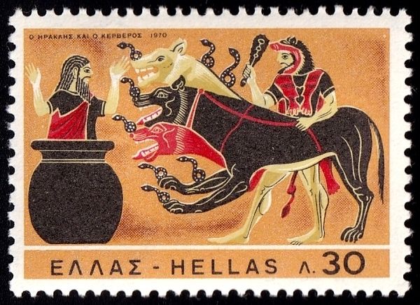 Hercules Deeds - Hercules and Cerberus