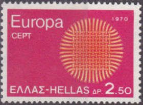 EUROPA/CEPT Flaming Sun