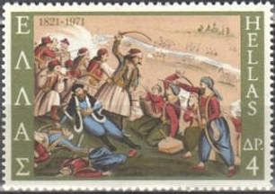 1821 Revolution - Death of Isaias, Bishop of Salona
