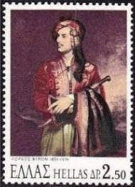 150 Years Death of Lord Byron (philhellene)