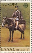 EUROPA/CEPT Post History - Postmen of the Cretan State