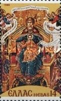 Virgin and Child (centre) - "The Annunciation" Painting by T