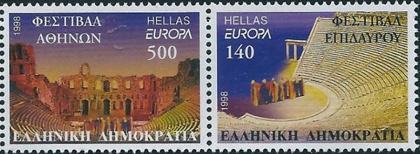 EUROPA (C.E.P.T.) 1998 - National Festivals
