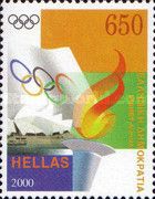 Olympic Flag, Flame and Sydney Opera House