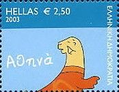 Athens 2004 - Olympic Games mascot "Athena"