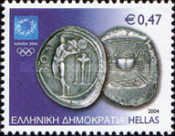 Athens 2004, Ancient Coins : Silver three drachma from Kos