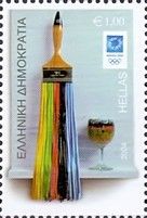 Modern art and olympic games