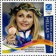 Athens 2004 - M.Manjani, Bronze Medal, Athletics