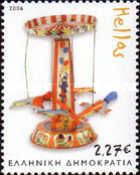 Clockwork airplane carousel