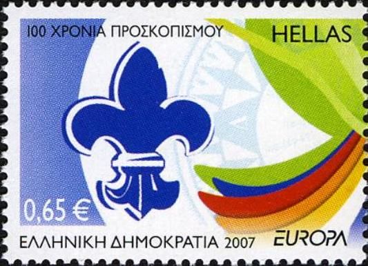 EUROPA/CEPT Scouting - Centenary Emblem